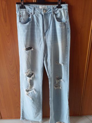 Jeans Terranova strappati blu taglia 44 italiana