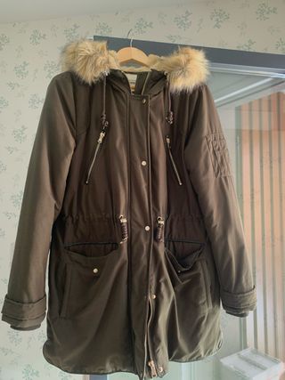Parka verde