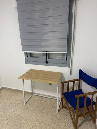 Escritorio plegable madera y metal