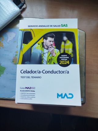Temario y test completo Celador conductor SAS 