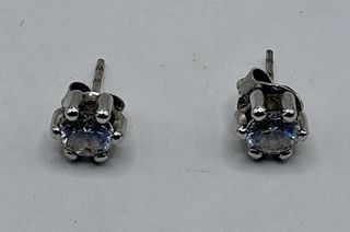 Pendientes OB circonio oro 18k, 0,99gr. Ref. G-043
