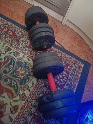 Mancuernas ajustables 10kg (x2)