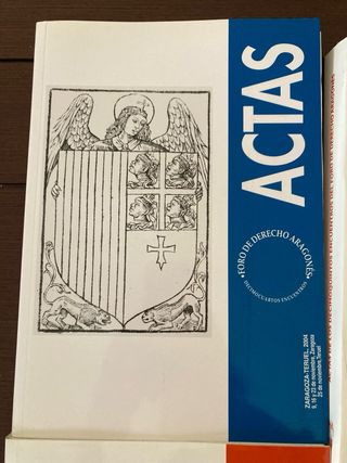 Actas foro de derecho aragonés 