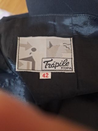 Falda larga negra