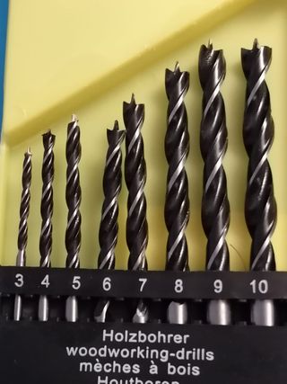 Brocas para Madera Set 3-10mm