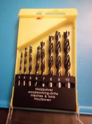 Brocas para Madera Set 3-10mm