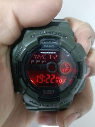 Reloj Casio G-Shock GD-100MS Militar Verde