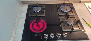 Placa mixta Balay 1 zona vitro