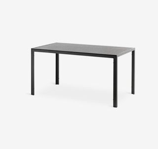 Mesa de jardín JYSK JERSORE negra
