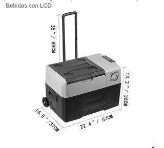 Nevera Portátil VEVOR 12V con Compresor 30L