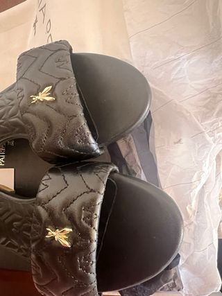 Sandali ciabatttine Patrizia Pepe Neri usati