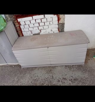 Baúl de plástico para exterior