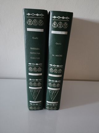 Pack de libros de Máximo Gorki 1. La madre. 2. Bar