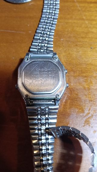 Orologio Casio Argento Nero
