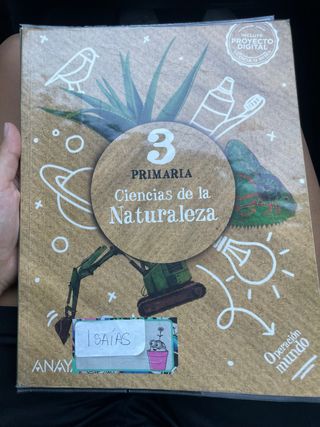 Ciencias de la Naturaleza 3º de primaria Anaya