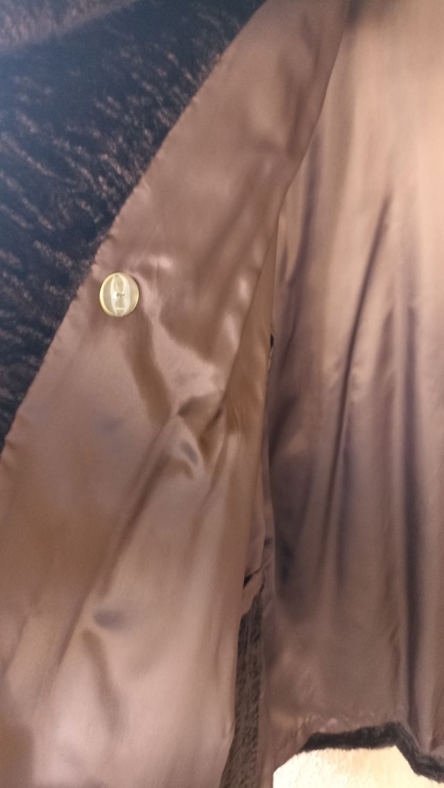 Ecopelliccia marrone similpersiano Tg 46