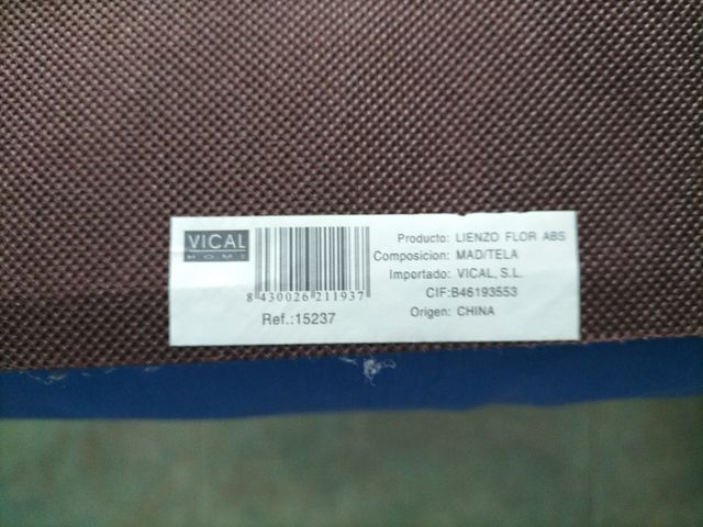 Cuadro abstracto dorado y negro