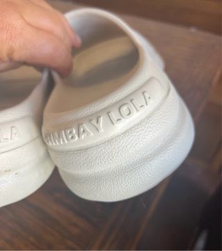 Chanclas Bimba y Lola Beige