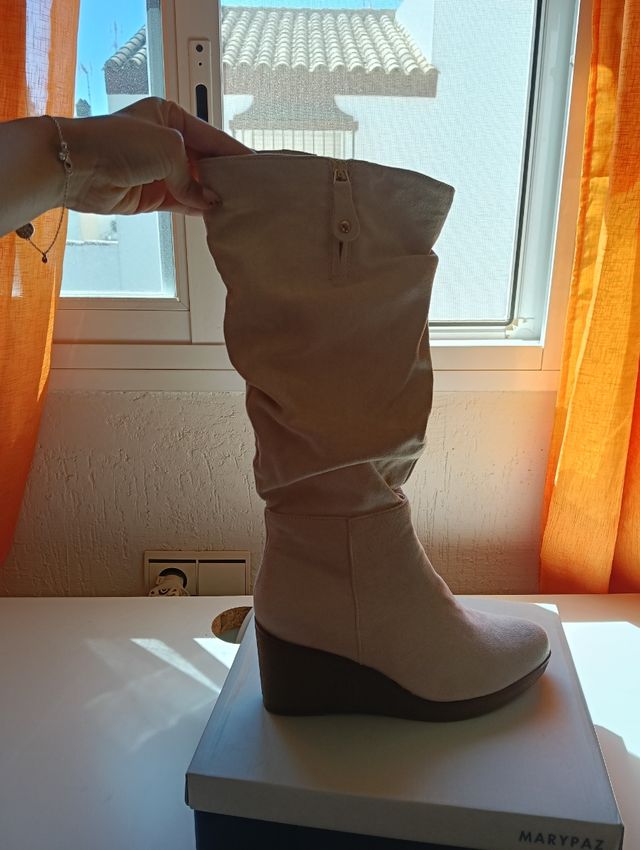Botas MARYPAZ Beige Talla 38