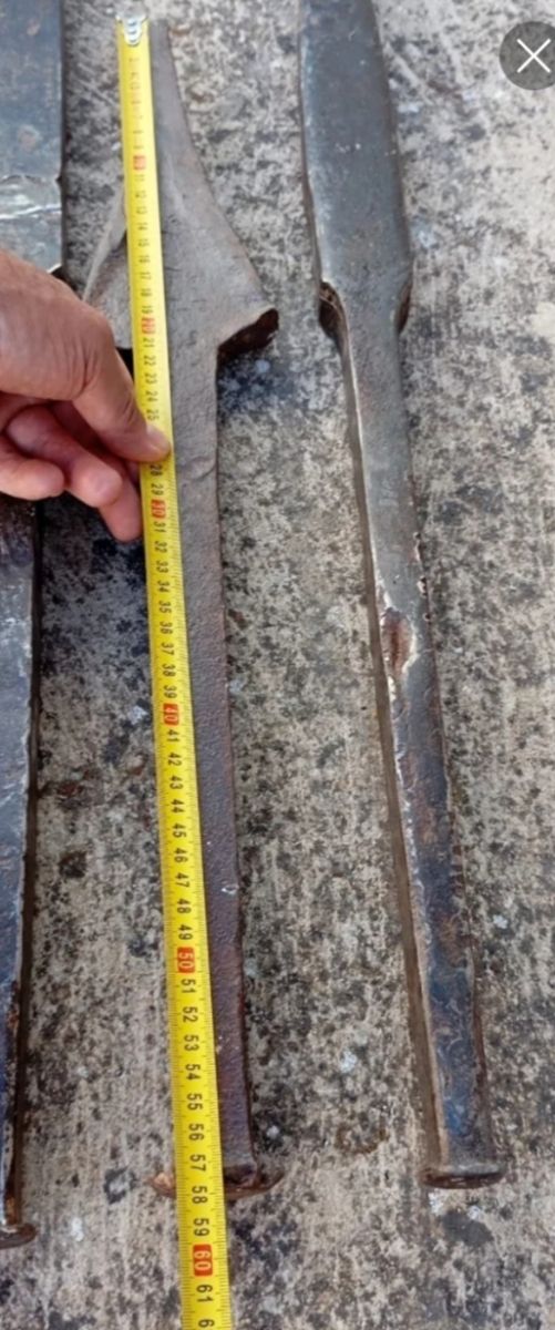 Rejas de arados antiguas