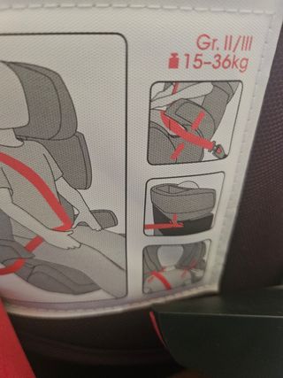 Silla coche Cybex púrpura