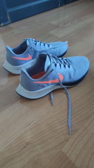 Nike Pegasus 37 Mujer Gris Naranja