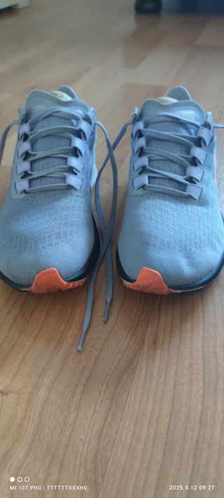 Nike Pegasus 37 Mujer Gris Naranja