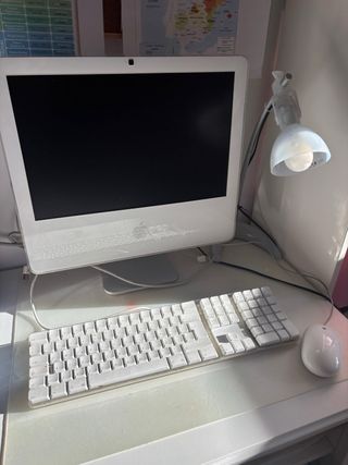 Mac Vintage Apple Blanco Funciona muy bien