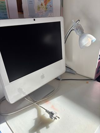 Mac Vintage Apple Blanco Funciona muy bien
