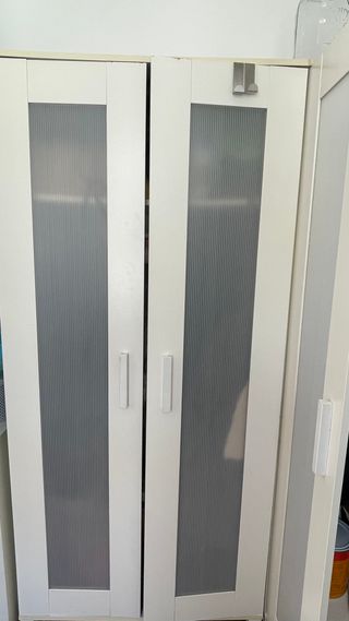 Armario blanco 2 puertas