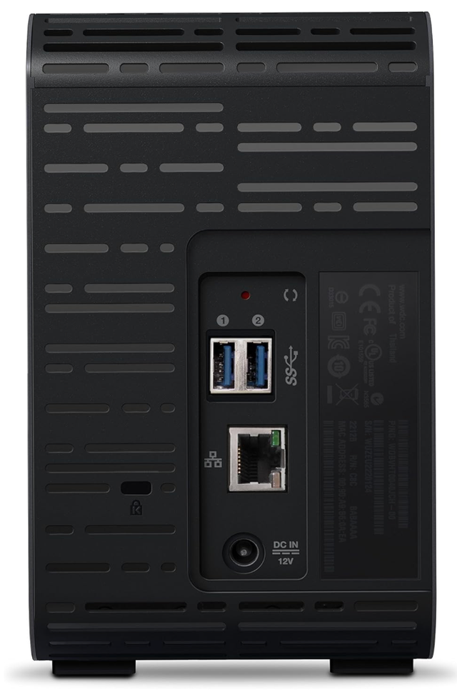 WD My Cloud EX2 Ultra 24TB NAS