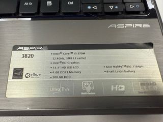 Acer Aspire 3820 Portátil 13.3 i3