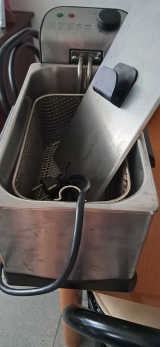 Freidora Acero Inoxidable Casi Nueva