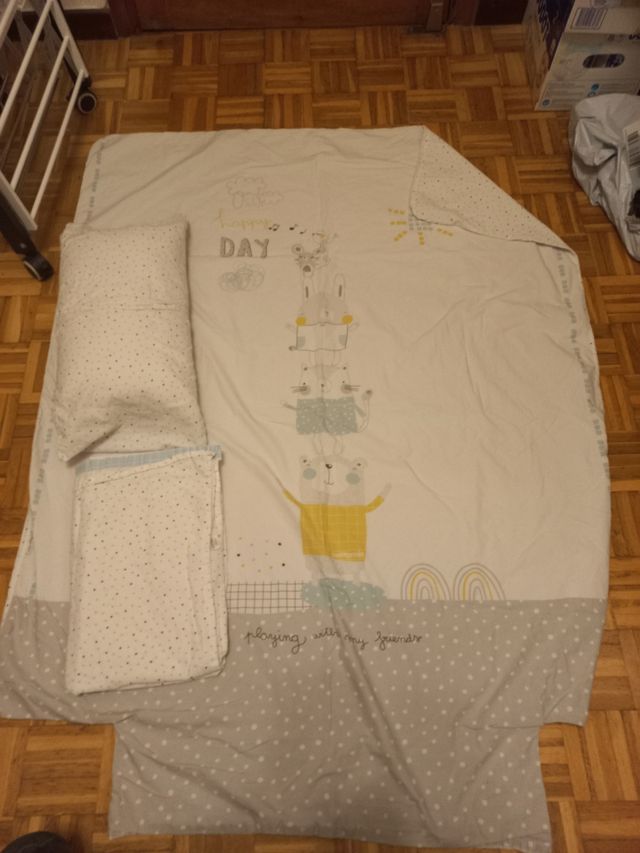 Colchón Ecus Kids Pigu 130x80 + Accesorios