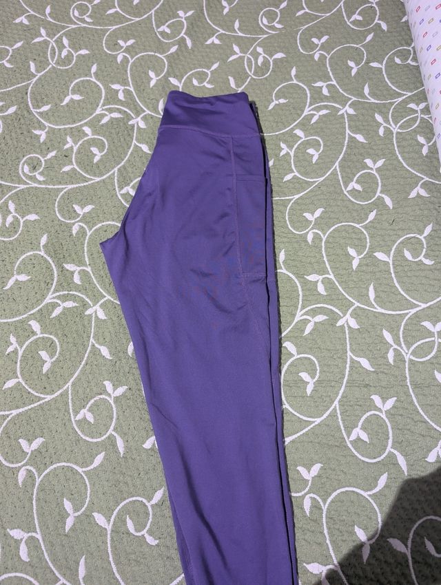 Leggings Morados Mujer