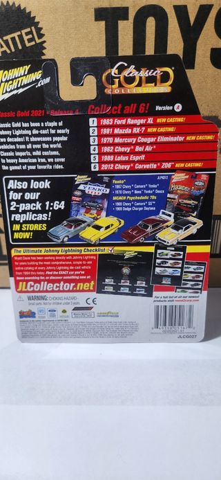 Johnny Lightning Mazda RX-7 Preto