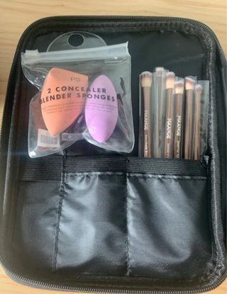 Set 11 brochas Maange con estuche marrón