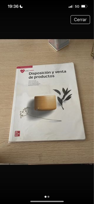 Disposición y venta de productos