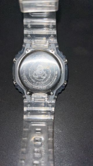 Reloj G-Shock Deportivo Transparente Multicolor
