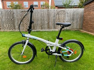 Bicicleta plegable BTWIN TILT 500 Blanca
