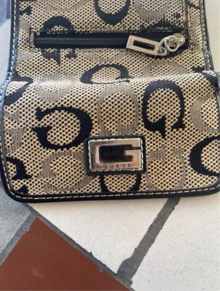 Portamonete Guess Beige e Nero