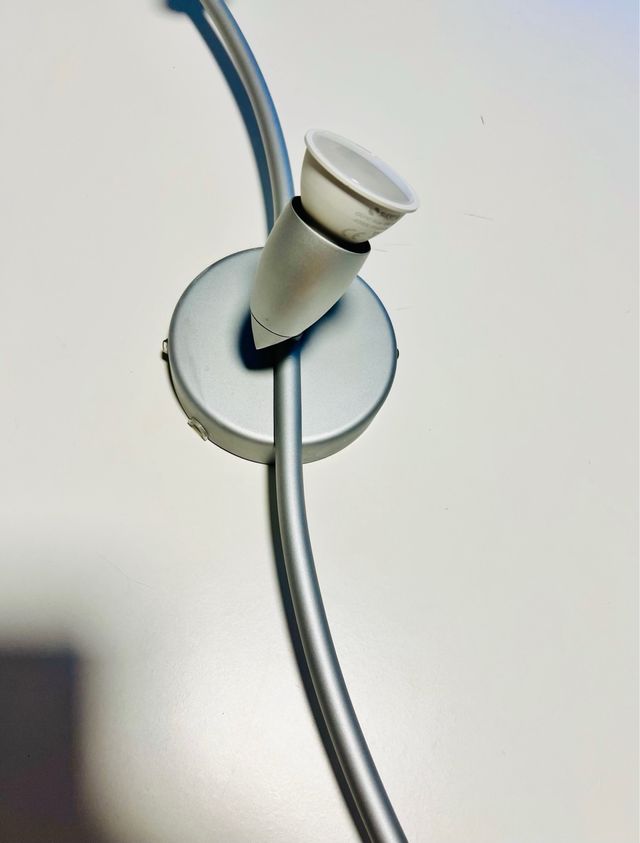 Lámpara de techo Ikea plateada