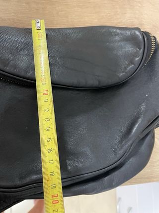 Bolso de piel negro sin usar