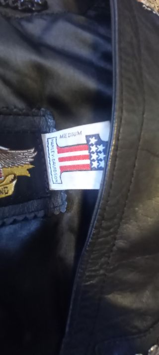 Gilet Pelle Harley-Davidson Nero