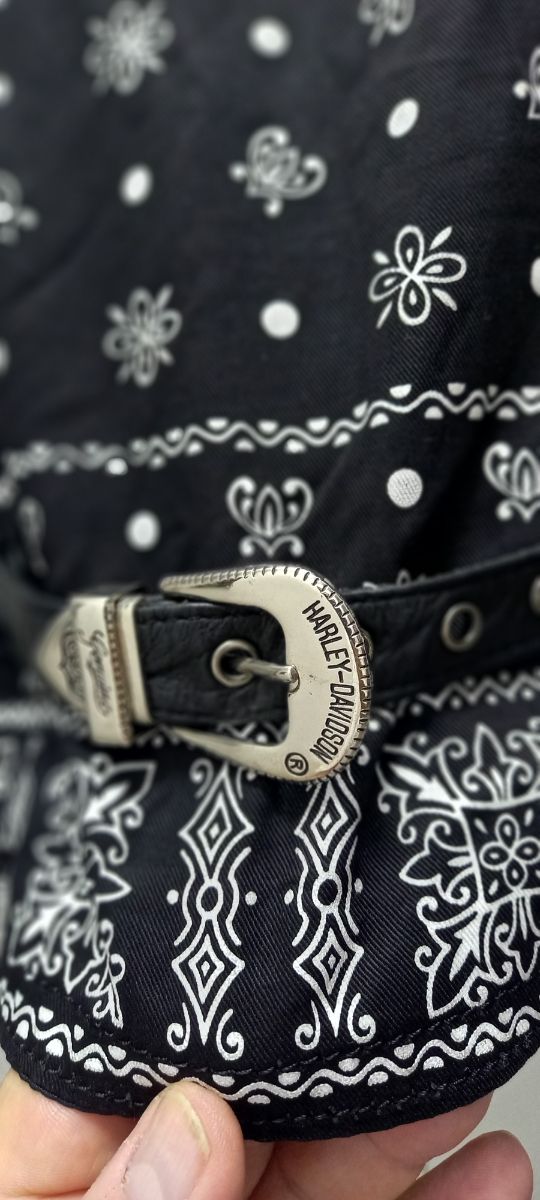 Gilet Pelle Harley-Davidson Nero