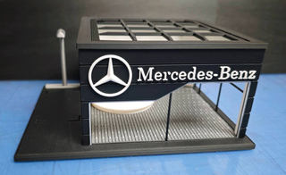 Diorama Mercedes-Benz