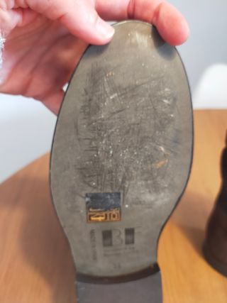 Botines de ante marrones