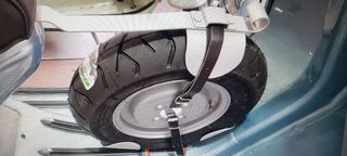 VESPA FARO BAJO 
Soporte Rueda Repuesto Vespa Chas