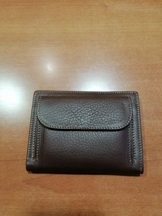 Billetera Yarpiel Piel Marrón con Monedero