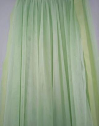 Falda Teria Yabar Tul Verde Talla Única